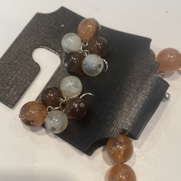 NWT Simply Fashion Beaded Necklace & Earring Set - Picture 3 of 5